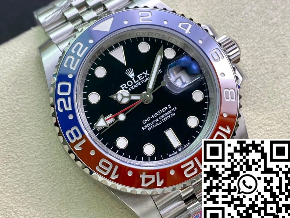 Dial II Clean Rolex GMT Factory M126710BLRO-0001 Black Master 1010